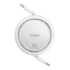 Кабель Baseus Free2Draw USB-C to USB-C PD 100W 1m White (P10364500211-00)