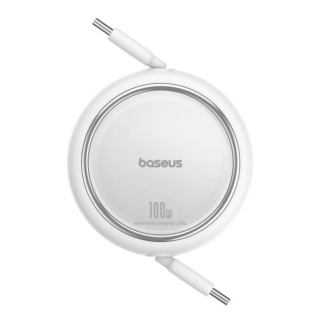 Кабель Baseus Free2Draw USB-C to USB-C PD 100W 1m White (P10364500211-00)