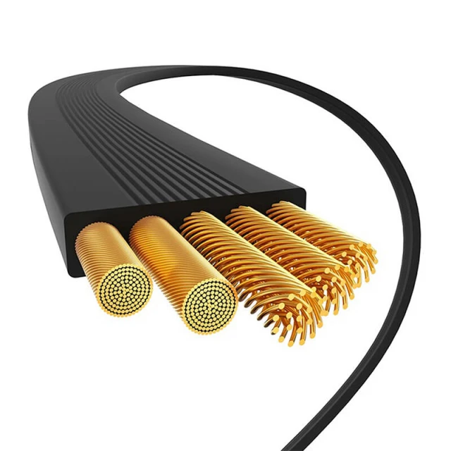 Кабель Baseus Free2Draw USB-C to USB-C PD 100W 1m Black (P10364500111-00)