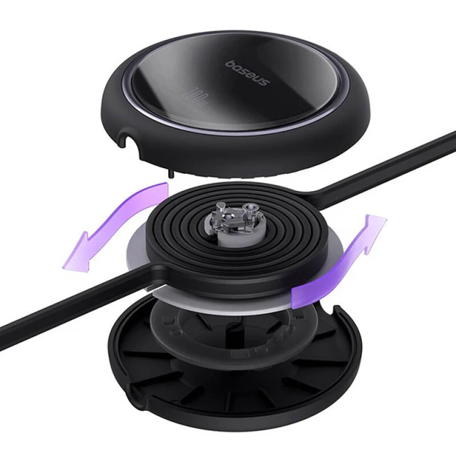 Кабель Baseus Free2Draw USB-C to USB-C PD 100W 1m Black (P10364500111-00)