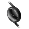 Кабель Baseus Free2Draw USB-C to USB-C PD 100W 1m Black (P10364500111-00)