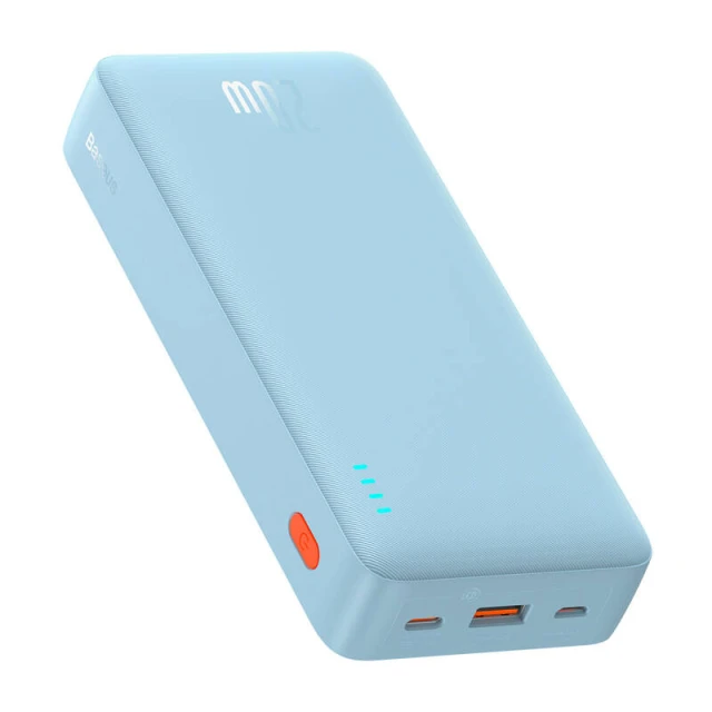 Портативний зарядний пристрій Baseus Airpow 20W 20000mAh Blue (P10022804313-00)