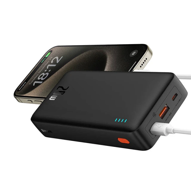 Портативний зарядний пристрій Baseus Airpow 20W 20000mAh Black (P10022804113-00)