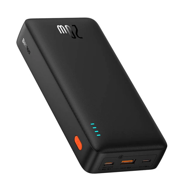 Портативний зарядний пристрій Baseus Airpow 20W 20000mAh Black (P10022804113-00)