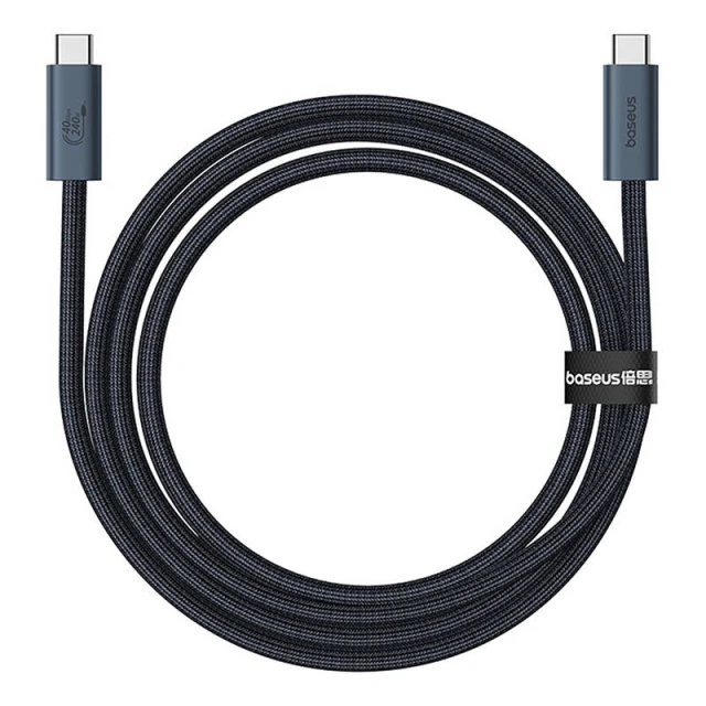 Кабель Baseus Flash 2 USB-C to USB-C 240W 1m Black (P10311803111-00)