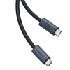 Кабель Baseus Flash 2 USB-C to USB-C 240W 1m Black (P10311803111-00)