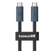 Кабель Baseus Flash 2 USB-C to USB-C 240W 1m Black (P10311803111-00)