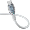 Кабель Baseus Pudding 100W USB-A - USB-C 1.2m White (6932172650148)