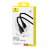 Кабель Baseus Pudding 100W USB-A - USB-C 1.2m Black (6932172650162)