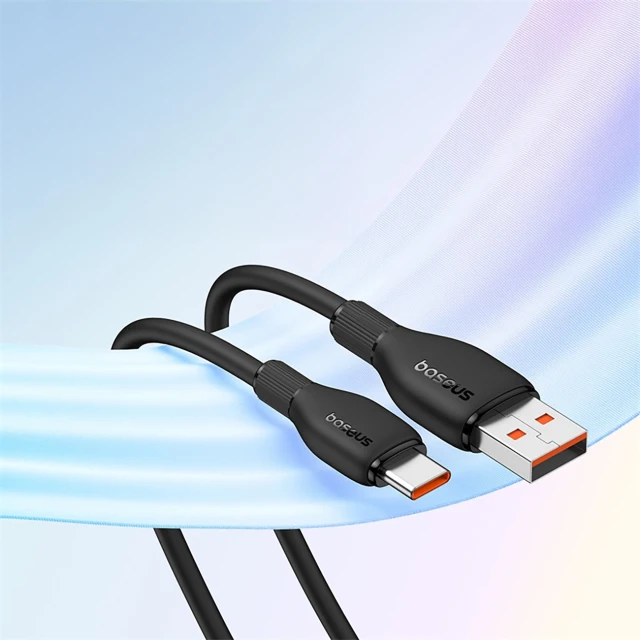 Кабель Baseus Pudding 100W USB-A - USB-C 1.2m Black (6932172650162)