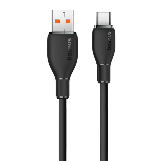 Кабель Baseus Pudding 100W USB-A - USB-C 1.2m Black (6932172650162)