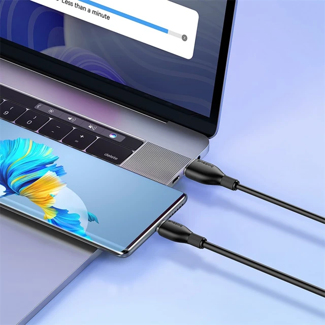 Кабель Baseus Pudding 100W USB-A - USB-C 1.2m Black (6932172650162)