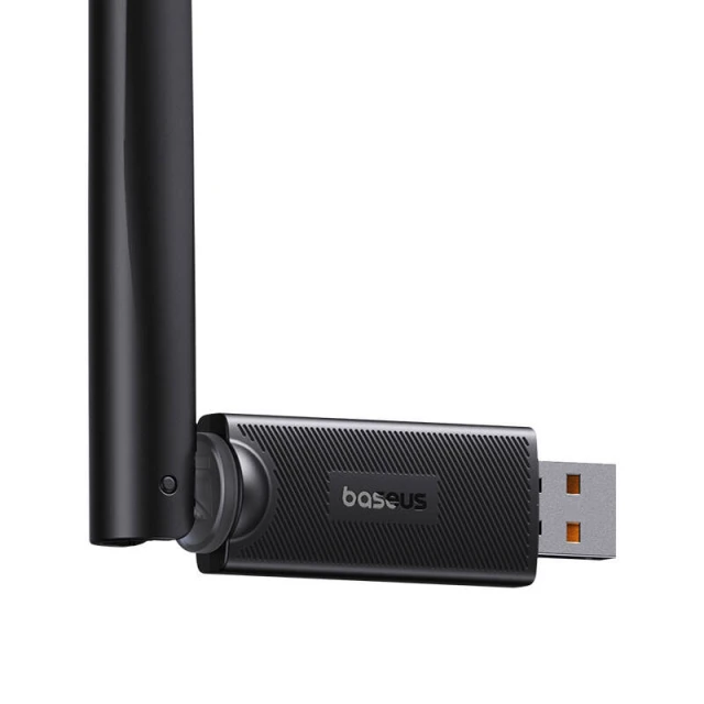 WiFi-адаптер Baseus FastJoy with Antenna 300Mbps Black (B01317600111-01)