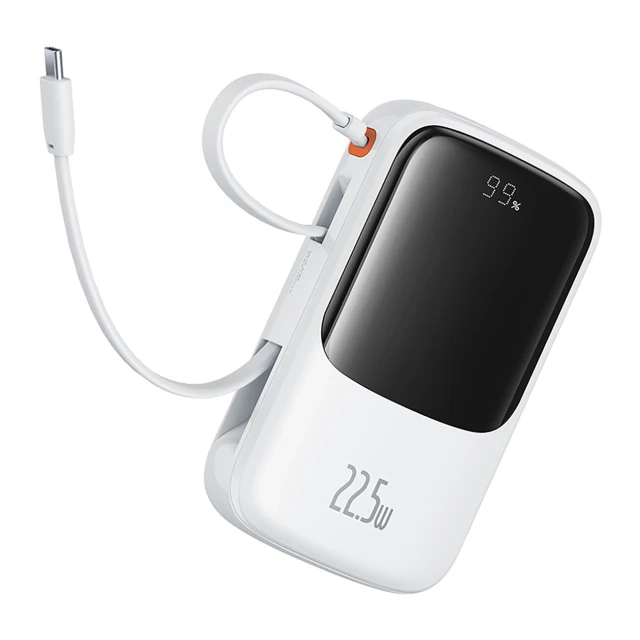 Powerbank Baseus Qpow Pro+ 22.5W 10000mAh White (6932172652487)