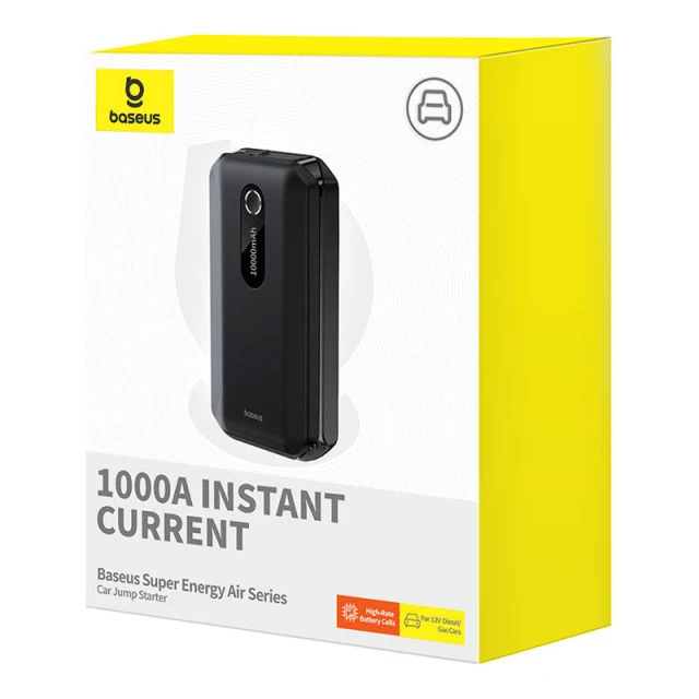 Автомобільний пусковий пристрій Baseus Super Energy 10000 mAh Black (C00245501113-00)