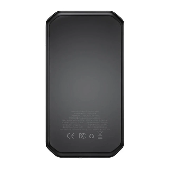 Автомобільний пусковий пристрій Baseus Super Energy 10000 mAh Black (C00245501113-00)