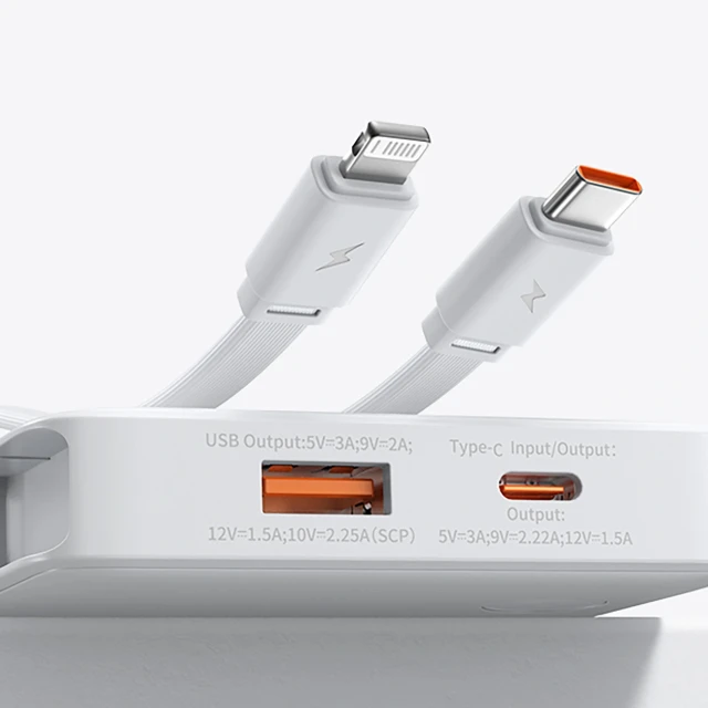 Павербанк Baseus Airpow Lite 10000mAh 22.5W White (P10067501213-00)