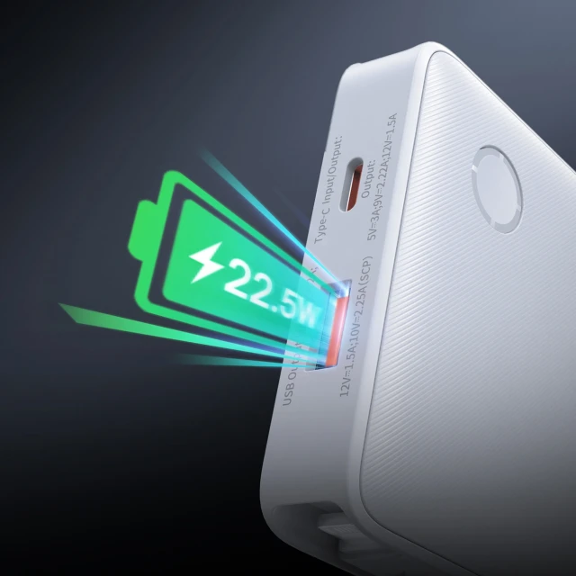 Павербанк Baseus Airpow Lite 10000mAh 22.5W White (P10067501213-00)