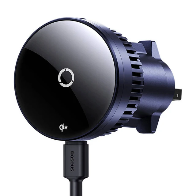 Автотримач з функцією бездротової зарядки Baseus MagPro 15W Black with MagSafe (C40164100121-01)