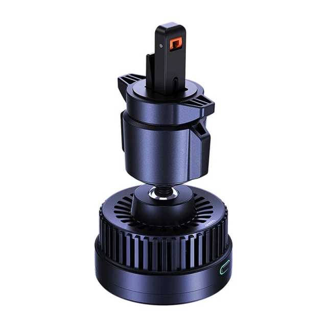 Автотримач з функцією бездротової зарядки Baseus MagPro 15W Black with MagSafe (C40164100121-01)