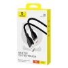 Кабель Baseus Pudding Series 100W USB-A - USB-C 2m Black (P10355703111-B2)
