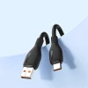 Кабель Baseus Pudding Series 100W USB-A - USB-C 2m Black (P10355703111-B2)