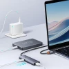 USB-хаб Baseus UltraJoy Series 4xUSB-A 3.0 1xUSB-C 5V 50cm Grey (6932172653217)