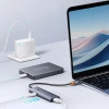 Hub USB-A Baseus UltraJoy Series 4xUSB-A 3.0 1xUSB-C 5V Grey (6932172653347)