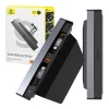 USB-хаб Baseus T-Space USB-C to Lightning для Tesla with Cable Black (B00051300111-01)