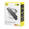 USB-хаб Baseus T-Space USB-C to USB-C для Tesla with Cable Black (B00051300111-02)