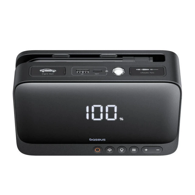 Автомобільний пусковий пристрій Baseus Super Energy Series 600A Black (C00245902111-00)