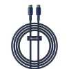 Кабель Baseus Tungsten Gold USB-C to USB-C 100W 2m Blue (P10319800321-04)
