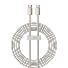 Кабель Baseus Tungsten Gold USB-C to USB-C 100W 2m Gold (P10319800G21-01)