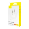 Кабель Baseus Tungsten Gold USB-C to USB-C 100W 1m Gold (P10319800G21-00)