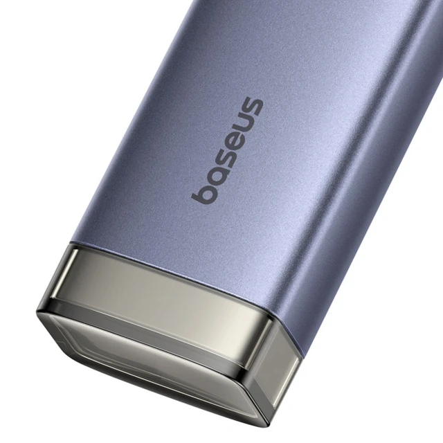 Hub USB-A/USB-C Baseus UltraJoy Series 4xUSB-A 3.1 1xUSB-C 5V Grey (6932172655822)