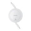 Кабель Baseus Free2Pull Mini USB-C to USB-C 60W 1m White (P10364500211-01)