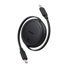 Кабель Baseus Free2Pull Mini USB-C to USB-C 60W 1m Black (P10364500111-01)