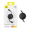 Кабель Baseus Free2Pull Mini USB-C to USB-C 60W 1m Black (P10364500111-01)