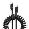 Кабель Baseus Fish-Eye USB-C to USB-C 100W 1m Black (P10320203111-00)
