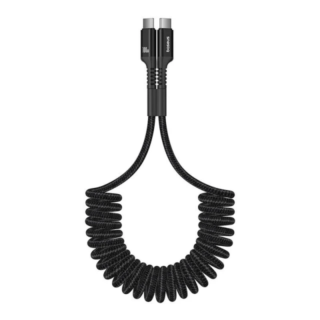 Кабель Baseus Fish-Eye USB-C to USB-C 100W 1m Black (P10320203111-00)