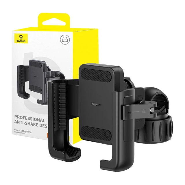 Тримач на кермо для велосипеда Baseus GoTrip Black (C40572301111-00)