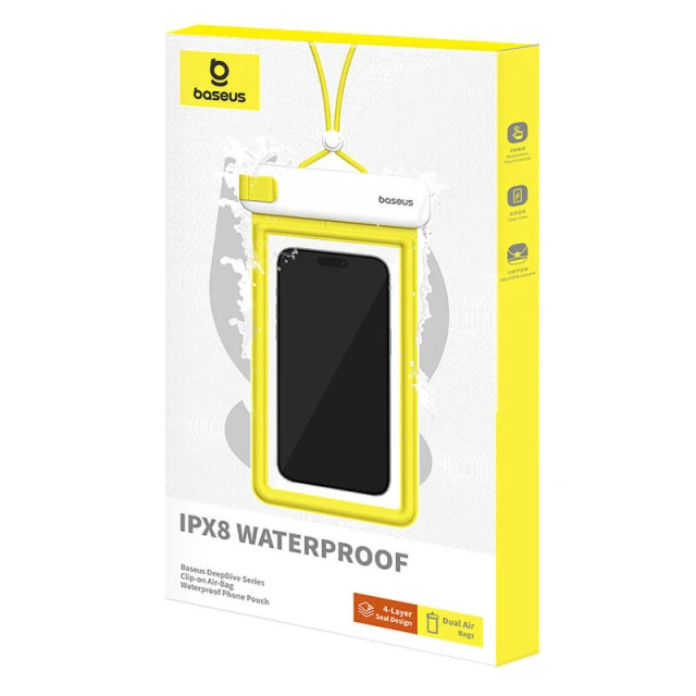 Водонепроницаемый чехол Baseus DeepDive White (P60271600211-00)
