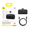 Портативное зарядное устройство Baseus Compact 20W 5000mAh with USB-C to USB-C Cable Black (P10068306113-00)