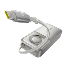 Портативний зарядний пристрій Baseus Free2Pull 30W 10000mAh with Built-in USB-C Cable Grey (P10073701843-00)