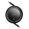 Кабель Baseus Free2Pull USB-C to Lightning 20W 1m Black (P10364501111-00)