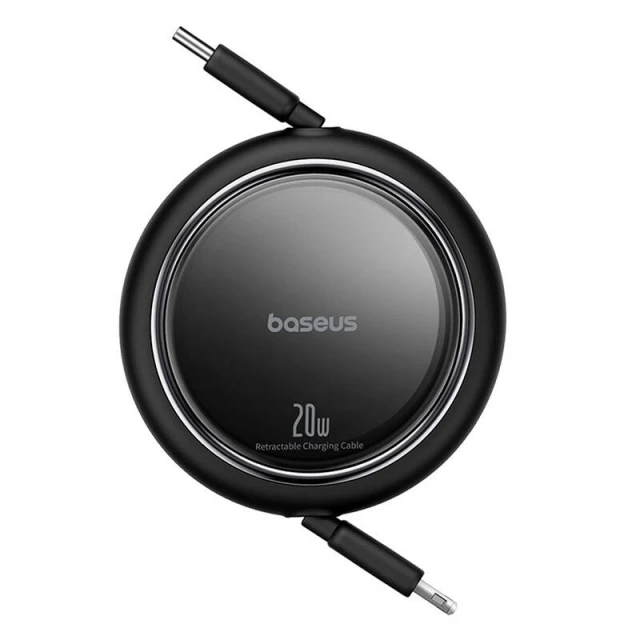 Кабель Baseus Free2Pull USB-C to Lightning 20W 1m Black (P10364501111-00)