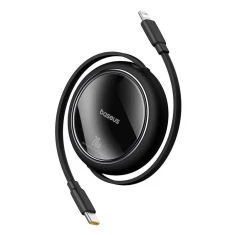 Кабель Baseus Free2Pull USB-C to Lightning 20W 1m Black (P10364501111-00)