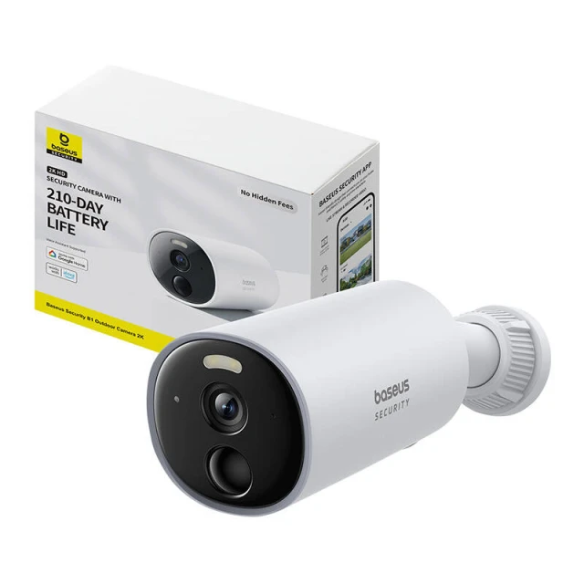 Камера видеонаблюдения Baseus B1 2K White (S0SV002130)