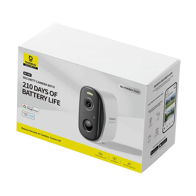 Камера відеоспостереження Baseus N1 White (S0ST002130)