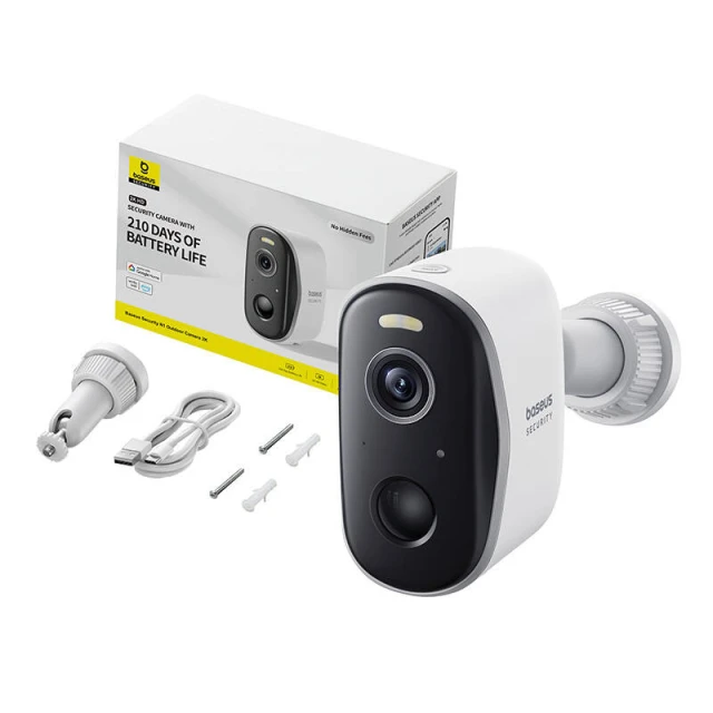 Камера відеоспостереження Baseus N1 White (S0ST002130)